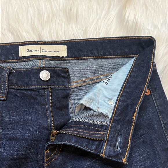 GAP Women's High Rise Jeans - Dark Blue - Picture 6 of 10